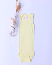 3M Sleeveless Jacquard Cotton Breathable Summer Baby Onesie 6 colors